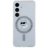 Coque arrière Karl Lagerfeld IML Choupette avec MagSafe pour Samsung Galaxy S24 - Transparent 3