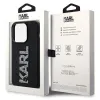 Coque arrière Karl Lagerfeld 3D Rubber Glitter Logo pour Apple iPhone 15 Pro - Noir 7
