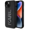 Coque arrière Karl Lagerfeld 3D Rubber Glitter Logo pour Apple iPhone 15 Plus/14 Plus - Noir 0