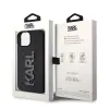 Coque arrière Karl Lagerfeld 3D Rubber Glitter Logo pour Apple iPhone 15 Plus/14 Plus - Noir 7