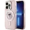 Coque arrière Karl Lagerfeld IML Choupette avec MagSafe pour Apple iPhone 15 Pro - Rose