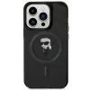 Coque arrière Karl Lagerfeld IML Ikonik avec MagSafe pour Apple iPhone 15 Pro - Noir 3