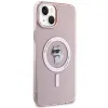 Coque arrière Karl Lagerfeld IML Choupette avec MagSafe pour Apple iPhone 15 Plus/14 Plus - Rose 4