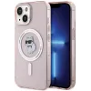 Coque arrière Karl Lagerfeld IML Choupette avec MagSafe pour Apple iPhone 15 - Rose