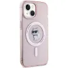 Coque arrière Karl Lagerfeld IML Choupette avec MagSafe pour Apple iPhone 15 - Rose 4