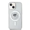 Coque arrière Karl Lagerfeld IML Choupette avec MagSafe pour Apple iPhone 15 - Transparent 3