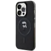 Coque arrière Karl Lagerfeld IML Ikonik avec MagSafe pour Apple iPhone 14 Pro Max - Noir 2