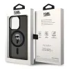Coque arrière Karl Lagerfeld IML Ikonik avec MagSafe pour Apple iPhone 14 Pro Max - Noir 8