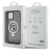 Coque arrière rigide Karl Lagerfeld Ring Stand Karl & Choupette avec MagSafe pour Apple iPhone 14 - Noir 8
