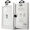 Coque arrière Karl Lagerfeld IML Ikonik avec MagSafe pour Samsung Galaxy S23 Ultra - Transparent 7