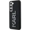 Coque arrière Karl Lagerfeld 3D Rubber Glitter Logo pour Samsung Galaxy S23 Plus - Noir 1