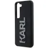 Coque arrière Karl Lagerfeld 3D Rubber Glitter Logo pour Samsung Galaxy S23 - Noir 5
