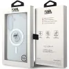 Coque arrière Karl Lagerfeld IML Choupette avec MagSafe pour Samsung Galaxy S24 Plus - Transparent 7