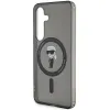 Coque arrière Karl Lagerfeld IML Ikonik avec MagSafe pour Samsung Galaxy S24 - Noir 5