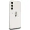 Coque arrière Karl Lagerfeld IML Ikonik avec MagSafe pour Samsung Galaxy S24 Plus - Transparent 3