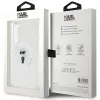 Coque arrière Karl Lagerfeld IML Ikonik avec MagSafe pour Samsung Galaxy S24 - Transparent 7