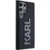 Coque arrière Karl Lagerfeld 3D Rubber Glitter Logo pour Samsung Galaxy S24 Ultra - Noir 2