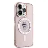Coque arrière Karl Lagerfeld IML Choupette avec MagSafe pour Apple iPhone 14 Pro - Rose 4