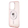 Coque arrière Karl Lagerfeld IML Choupette avec MagSafe pour Apple iPhone 14 Pro Max - Rose 6