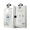 Coque arrière Karl Lagerfeld Liquid Glitter Choupette Head avec MagSafe pour Apple iPhone 15 Plus/14 Plus - Transparent 7