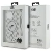 Coque arrière Karl Lagerfeld IML Crossbody Monogram Karl & Choupette Head avec MagSafe pour Apple iPhone 15/14 - Transparent 7