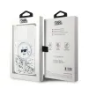 Coque arrière Karl Lagerfeld Liquid Glitter Choupette Head avec MagSafe pour Apple iPhone 15 Pro Max - Transparent 7