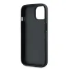 Coque arrière Karl Lagerfeld Diagonal Quilted Script pour Apple iPhone 14 - Noir 7