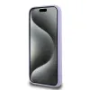 Coque arrière en silicone Karl Lagerfeld Karl & Choupette Heads Ring avec MagSafe pour Apple iPhone 15 Pro - Violet 5