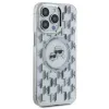 Coque arrière Karl Lagerfeld IML Monogram Karl & Choupette Head avec MagSafe pour Apple iPhone 15 Pro Max - Transparent 4