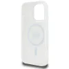 Coque arrière Karl Lagerfeld IML Metal Karl Head avec MagSafe pour Apple iPhone 16 Pro - Blanc 7