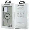 Coque arrière Karl Lagerfeld IML Metal Karl Head avec MagSafe pour Apple iPhone 16 Pro Max - Noir 8