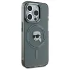 Coque arrière Karl Lagerfeld IML Metal Karl Head avec MagSafe pour Apple iPhone 15 Pro Max - Noir 3