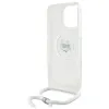 Coque arrière Karl Lagerfeld IML Choupette Head & Cord avec MagSafe pour Apple iPhone 16 Pro - Transparent 6