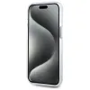 Coque arrière Karl Lagerfeld IML Metal Choupette Head avec MagSafe pour Apple iPhone 15 Plus - Blanc 5