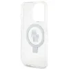 Coque arrière rigide Karl Lagerfeld Ring Stand Karl & Choupette avec MagSafe pour Apple iPhone 15 Pro Max - Blanc 7