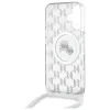 Coque arrière Karl Lagerfeld IML Crossbody Monogram Karl & Choupette Head avec MagSafe pour Apple iPhone 16 - Transparent 6