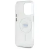 Coque arrière Karl Lagerfeld IML Metal Karl Head avec MagSafe pour Apple iPhone 15 Pro Max - Blanc 7