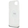 Coque arrière Karl Lagerfeld IML Metal Karl Head avec MagSafe pour Apple iPhone 17e/16e - Blanc 7