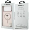 Coque arrière Karl Lagerfeld IML Choupette avec MagSafe pour Apple iPhone 17 Pro Max - Rose 7