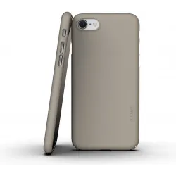 Coque arrière Nudient Thin Precise pour Apple iPhone SE 2022 - Clay Beige