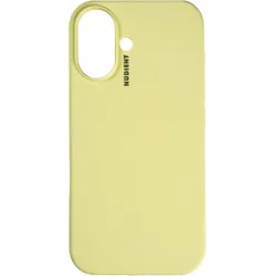 Coque arrière Nudient Base pour Apple iPhone 16 Plus - Pale Yellow