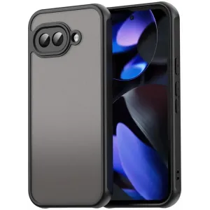 Coque arrière Phonesta AirFrost pour Google Pixel 9a - Noir mat