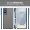 Coque arrière Phonesta AirFrost pour Samsung Galaxy S25 Edge - Bleu mat 1