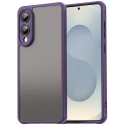 Coque arrière Phonesta AirFrost pour Samsung Galaxy S25 Edge - Violet mat