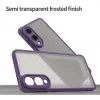 Coque arrière Phonesta AirFrost pour Samsung Galaxy S25 Edge - Violet mat 4