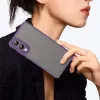 Coque arrière Phonesta AirFrost pour Samsung Galaxy S25 Edge - Violet mat 9