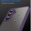 Coque arrière Phonesta AirFrost pour Samsung Galaxy A16 - Violet mat 6
