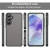 Coque arrière Phonesta AirFrost pour Samsung Galaxy A26 - Noir mat 1