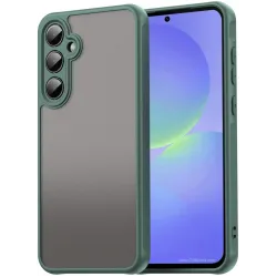 Coque arrière Phonesta AirFrost pour Samsung Galaxy A36/A56 - Vert mat