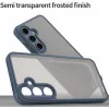 Coque arrière Phonesta AirFrost pour Samsung Galaxy S24 FE - Bleu mat 3
